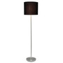 Simple Designs Incandescent Floor Lamp, Black (LF2004-BLK)