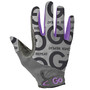GoFit Pro Women's Purple Trainer Full-Finger Training Gloves, Medium (GF-WGFF-M/PPL)