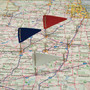 Gem Triangular Map Flags, Assorted, 75/Bx (65dd3e6fe8837636b11c3ddb_ud)