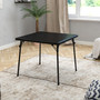 Flash Furniture Madelyn Folding Table, 33.5" x 33.5", Black (JB2)