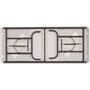 Iceberg IndestrucTable TOO™ 1200 Series Rectangular Folding Table, Platinum, 29"H x 60"W x 30"D (65dd3e85e8837636b11c3ef4_ud)
