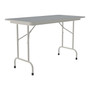 Correll Folding Table, 48" x 24", Gray (CF2448TF-15)
