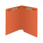 Medical Arts Press Reinforced End Tab File Folder, Straight Cut, Letter-Size, Orange, 250/Carton (S-01502-ORG-B)