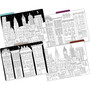 Barker Creek Color Me! Cityscapes Letter-Size File Folders, Multi-Design Set, 24/Set (BC3965)