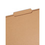 Smead File Folders, Reinforced 2/5-Cut Tab Right Of Center, Guide Height, Letter Size, Kraft, 100/Box (10776)