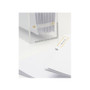Russell+Hazel Acrylic Slim File Box Bundle, Letter Size, Clear (38594)