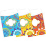 Barker Creek Moroccan Peel & Stick Library Pockets, 3-1/2" x 5-1/8", multi-design set, 30/Pack (65dd430fe8837636b11c659b_ud)