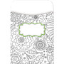 Barker Creek Color Me! In My Garden Peel & Stick Library Pockets, 30/Pack (BC1243)