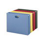Smead Hanging File Folders, 3 1/2" Expansion, Letter Size, Assorted Colors, 4/Pack (64290)