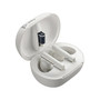 Plantronics Voyager Free 60+ UC Wireless Noise Cancelling Bluetooth Earbuds, USB-A, MS Certified, White Sand  (216755-01)