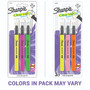 Sharpie Clear View Highlighter, Chisel Tip, Assorted, 3/Pack (1912767/2128222)