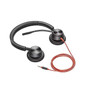Poly Blackwire 3225 Wired Noise Cancelling Headset, 3.5mm, UC Certified (211058-01)