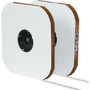 Velcro Loop Only Dots 3/8" Dia. Sticky Back Hook & Loop Fastener, White, 1800/Carton (VEL169)