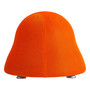 Safco Runtz Polyester Fabric Ball Chair, Orange (4755OR)