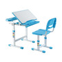 Mount-It! 26" Kid's Desk with Chair, Blue (MI-10202)