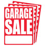 Cosco® Garage Sale Kit, 8 1/2" x 11", 3/Pack (098254)