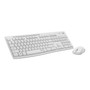 Logitech MK295 Silent Keyboard and Mouse Combo, Off White (920-009783)