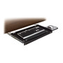 3M™ Under-Desk Keyboard Drawer, Three Height Settings, Gel Wrist Rest, Slide-out Mouse Platform, Precise Mouse Pad, Black (KD45)