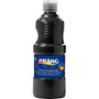 Prang Ready-to-Use Washable Tempera Paint, Black, 16 oz. (21608)