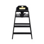 Alpine Industries Wooden Toddler High Chair, Espresso (412-01-ESP)