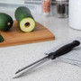 Better Houseware Stainless Steel Zucchini Corer, Silver/Black (790/C)