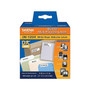 Brother DK-1204 Multi-Purpose Paper Labels, 2-1/10" x 2/3", Black on White, 400 Labels/Roll (DK-1204)