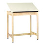 SHAIN Drafting Table 36"H x 36"W x 24"D Solid Maple (65dd4ff3e8837636b11ce34d_ud)