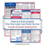ComplyRight Federal and State (Bilingual) Labor Law 1-Year Poster Service, Arizona (U1200CBAAZ)