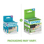 DYMO LabelWriter 30327 File Folder Labels, 3-7/16" x 9/16", Black on White, 130 Labels/Roll, 2 Rolls/Box (30327)