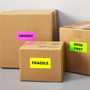 Avery Sure Feed Laser Shipping Labels, 2" x 4", Assorted Neon Colors, 10 Labels/Sheet, 15 Sheets/Pack (5978)