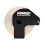 Brother DK-1208 Large Address Paper Labels, 3-1/2" x 1-4/10", Black on White, 400 Labels/Roll, 3 Rolls/Box (DK-12083PK)
