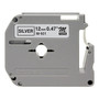 Brother P-touch M-931 Label Maker Tape, 1/2" x 26-2/10', Black on Silver (M-931)