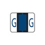 Smead BCCR Labels File Folder Label, G, Violet, 500 Labels/Pack (67077)