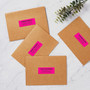 Avery Sure Feed Laser Address Labels, 1" x 2 5/8", Neon Pink, 30 Labels/Sheet, 25 Sheets/Pack (5970)