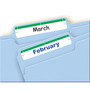 Avery Laser/Inkjet File Folder Labels, 2/3" x 3 7/16", Green, 252/Pack (5203)