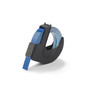 DYMO Embossing 520106 Label Maker Tape, 3/8" x 12', White on Blue (520106)