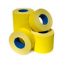 Garvey Punch-Hole Label, 0.83" x 0.47", Yellow, 1000 Labels/Roll, 8 Rolls/Sleeve (2112-31510)