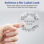 Avery Print-to-the-Edge Laser/Inkjet Labels, 2" Diameter, Glossy Clear, 12 Labels/Sheet, 10 Sheets/Pack, 120 Labels/Pack (22825)