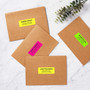 Avery Neon Laser Address Labels, 1 x 2 5/8", Assorted Colors, 30 Labels/Sheet, 15 Sheets/Pack (5979)