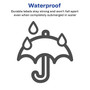 Avery Waterproof Laser Shipping Labels, 5-1/2" x 8-1/2", Matte White, 2 Labels/Sheet, 50 Sheets/Box, 100 Labels/Box (5526)