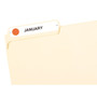 Avery Hand Written Color Coding Labels, 0.5"Dia., Neon Red, 60/Sheet, 14 Sheets/Pack (5051)