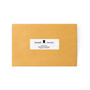 Avery Pin Fed Continuous Form Computer Labels, 4" x 1-7/16", White, 1 Label Across, 4 3/4" Carrier, 5,000 Labels/Box (4014)