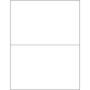 Tape Logic® Laser Labels, Rectangle, 8 1/2" x 5 1/2", White, 200/Case (LL135)