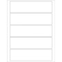 Tape Logic® Rectangular Laser Labels, 7 1/2" x 2", White, 500/Case (LL133)