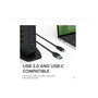 Plugable USB 3 & USB-C Dual 4K Display Docking Station with Displayport and HDMI for Windows & Mac (UD-6950Z)