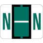 Smead BCCR Labels File Folder Label, N, Dark Green, 500 Labels/Pack (67084)