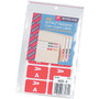 Smead AlphaZ ACCS Color-Coded Alphabetic Labels, A, Label Sheet, Red, 100/Pk (67171_2)