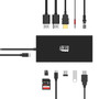 Adesso 12-in-1 USB-C Multi-Port Docking Station for TV/Monitor/Projector/Notebook, Plug and Play Compatible (AUH-4060)