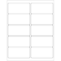 Tape Logic® Laser Labels, Rectangle, Master Case, 4" x 2", White, 10,000/Case (LL124MC)