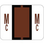 Smead BCCR Labels File Folder Label, MC, Brown, 500 Labels/Pack (67097)